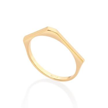 Imagem de Aliança fina banhada a ouro  513442 Rommanel, Dourado, 24