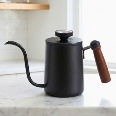 Imagem de Chaleira de Inox Bico de Ganso Black 600ml Mimo Style com Termômetro I