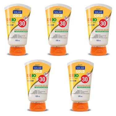 Imagem de Kit 5un Protetor Solar C/ Repelente FPS 30 Toque Seco Proteção Diária 