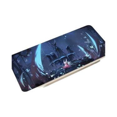 Imagem de Mousepad De Anime Hollow Knight Preto E Branco, Acessório De Borracha 