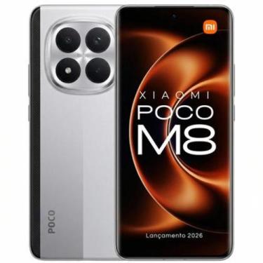 Imagem de Xiaomi POCO M8 5G 8GB 256GB Silver Snapdragon 5G