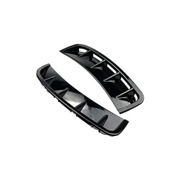 Imagem de FINMOKAL Para Benz Classe A W177 A35 Amg Pára-Choques Dianteiro Spoiler Tampa Lateral Da Entrada De Ar Preto Brilhante