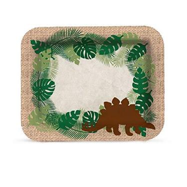 Imagem de Bandeja Laminada Mundo dos Dinossauros R5-40cm x 34cm