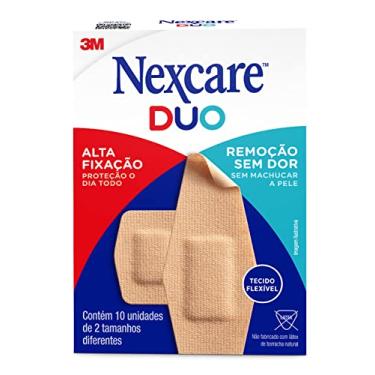 Imagem de Nexcare, 3M, Curativo Duo, Dois tamanhos - 10 unidades