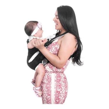 Imagem de Canguru Para Bebê 3 Posições Carregador Ergonômico Conforto - Baby Sty