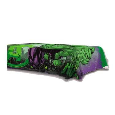 Imagem de Toalha de Mesa TNT Decoração Hulk festa Aniversário1,40x1m - Piffer