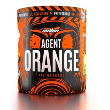 Imagem de Pre Treino Agent Orange 250g New Millen (250, Abacaxi com gengibre)