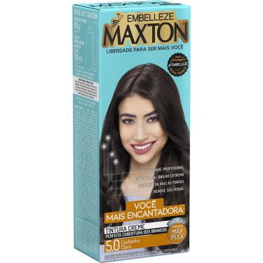 Imagem de Tinta de Cabelo Maxton 5.0 Castanho Claro