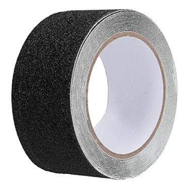 Imagem de Fita Antiderrapante Akozon Fita Adesiva Abrasiva de Segurança de Alta Fricção e Tração Externa, Antiderrapante de Longa Duração Com Proteção UV à Prova d'água para Escadas Com
