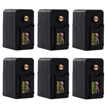 Imagem de Rcmall 6 Pack Feetech 30KG Serial Bus Servo STS3215 12V Robotics Motor with 360° Magnetic Encoder High Precision and Torque for Educational Robot Projects