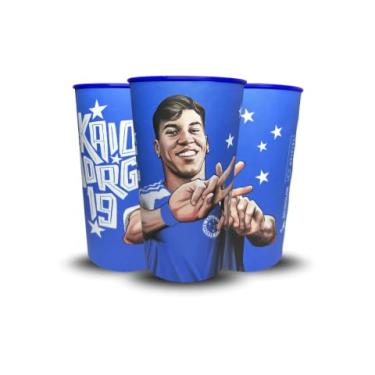 Imagem de Copo Cruzeiro Oficial Kaio Jorge #19 - Plástico 550ml