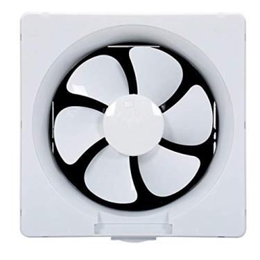 Imagem de Exaustor de parede exaustor exaustor exaustor de cozinha exaustor de 20 cm exaustor bidirecional banheiro cinza janela silenciosa 250 mm