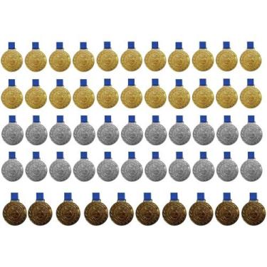 Imagem de Kit C/22 Medalhas Ouro + 22 Medalhas Prata + 10 Medalhas Bronze M36 Ho