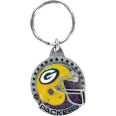 Imagem de Chaveiro NFL Siskiyou Sports Fan Shop Green Bay Packers de metal esculpido tamanho único cor da equipe