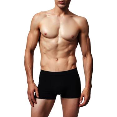 Imagem de AIRCUTE Cueca boxer lavável para incontinência urinária para homens, absorção instantânea, proteção contra vazamentos na bexiga, 60 ml (6GG) preta