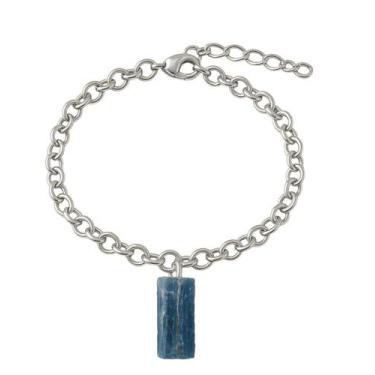 Imagem de Pulseira de Apatita Canudo - Cristal Natural, Prata 925