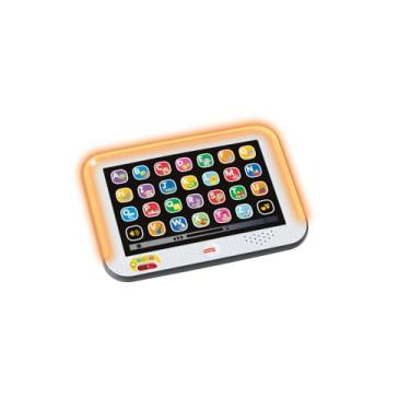 Imagem de Fisher-Price Aprender e Brincar Brinquedo para Bebês Tablet de Aprendizagem Cresce Comigo para crianças a partir de 1 ano