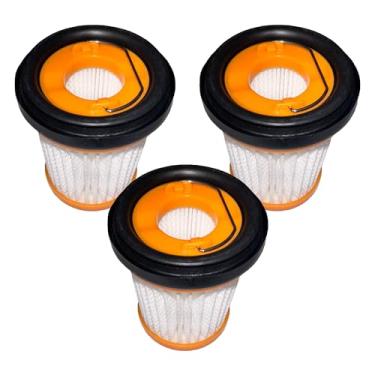 Imagem de Nispira Filtro WV201 XHFWV200 para aspirador de pó Shark Wandvac W1 S87 WV200, WV200C, WV201, WV203C, WV205, WV220, WV221, WV250, WV251, UV200CCO pacote com 3