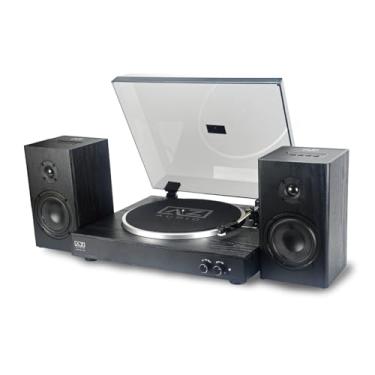 Imagem de Toca Discos Bluetooth com Caixa de Som AZ Audio AZ-LP60XBT Vinil Preto