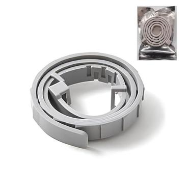 Imagem de Coleira Antipulgas para Cães 63cm Ajustável Proteção contra Pulgas e Carrapatos com Óleo Essencial Resistente e Confortável