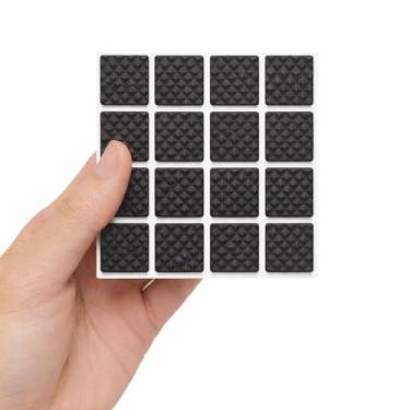 Imagem de Kit 16 Protetor EVA Anti Impacto Ruído Amortecedor 2,5cm Adesivo Móvei