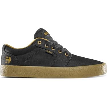 Imagem de Etnies Tênis de skate Barge LS – Design discreto, estrutura durável, conforto acolchoado, aderência superior e tênis versátil para patinação, BMX e uso urbano diário, Preto cru, 45
