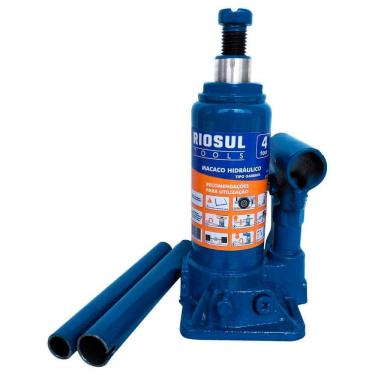 Imagem de Macaco Hidráulico tipo Garrafa de 4 Toneladas - Riosul Tools - R07-0002