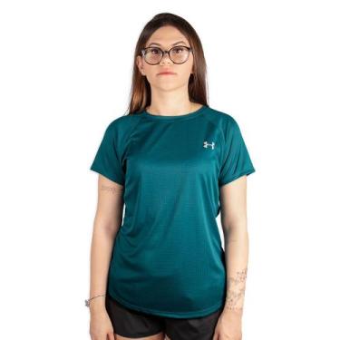 Imagem de Camiseta Under Armour Speed Stride Feminina Verde