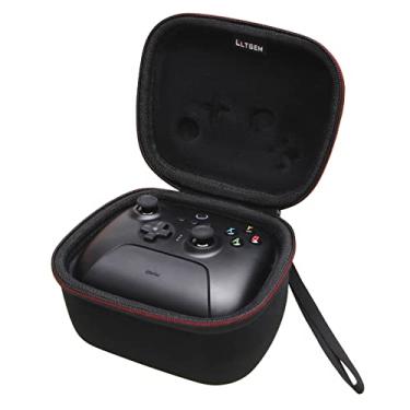 Imagem de LTGEM Capa EVA para controle Bluetooth 8Bitdo Ultimate com base de carregamento (preto) - Viagem