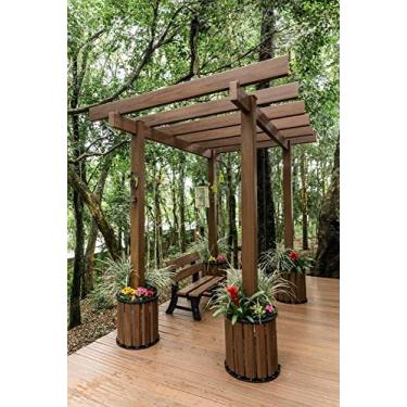 Imagem de Pergolado 250cmx300cm em Madeira Ecológica In Brasil