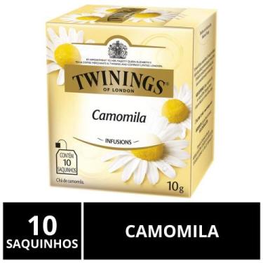 Imagem de Chá Twinings, Caixa Com 10 Saquinhos, Camomila