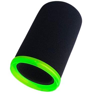 Imagem de Anel de retenção para para-brisas Shuer SM7B, vedação de filtro pop RK345B, ABS brilhante decorativo (amarelo verde)