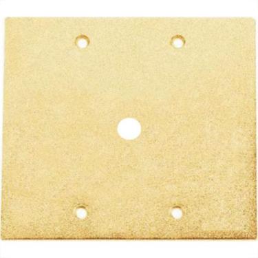 Imagem de Espelho Placa P/Piso Metal 4X4 1Furo Stamplac - VACOFER
