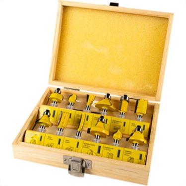 Imagem de Fresa P/Tupia Titanium Kit 12Pcs 5460