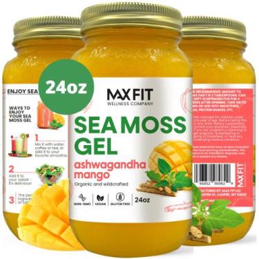 Imagem de Gel de Musgo Marinho Orgânico MAX FIT com Ashwagandha e Manga - 700ml