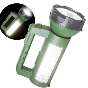 Imagem de Lanterna Militar Tática 2 em 1 Recarregável 24 LEDs 50W