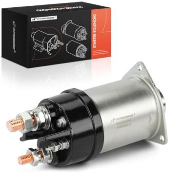 Imagem de A-Premium Substituição de solenoide de partida para Chevrolet Truck B60/C60/C6/C70/C7 1983-1985 Chevrolet Truck P6000 Van P20/P30 1984-1985 Ford Truck B600 Caminhão B700 GMC Truck B6000, 12V, 8.2L