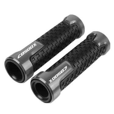 Imagem de Motorcycle Throttle Handle Grips，replacement part，Handlebar Grips Powersports Grips Accessories, For CB500X CB 500X 2013 2014 2015 2016 2017 2018 2019
