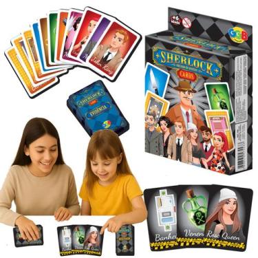 Imagem de Sherlock Jogo Cartas Detetive Perguntas Educativo Interativo - GGB
