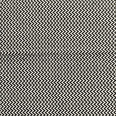 Imagem de Tapete Sala Aconchegante Conforto que Transforma Ambientes e Pode Ser Lavado na Máquina(Zigzag Preto/Cru,4,00x1,50)