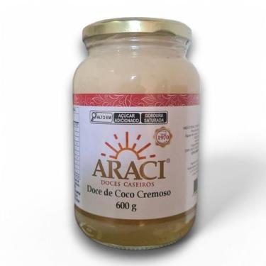 Imagem de Doce de Coco Cremoso Araci 600g - Doces Araci