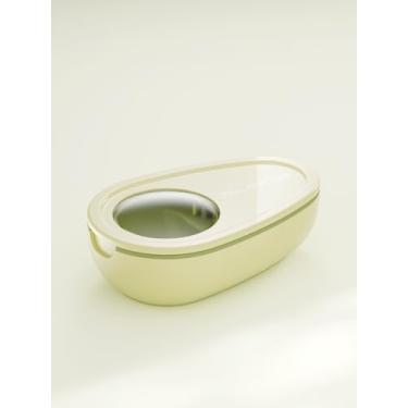 Imagem de Cortador e divisor de comprimidos com divisor de comprimidos com almofada de silicone removível, cortes precisos para pílulas, vitaminas e comprimidos, compacto e adequado para viagens, protetor de