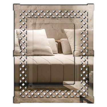 Imagem de Espelho Decorativo Veneziano Pegui  25X32 3886 - Creatus, Decorativo, 