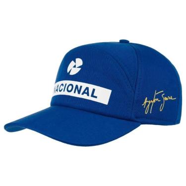 Imagem de Boné Nacional Original Assinatura Ayrton Senna-Unissex