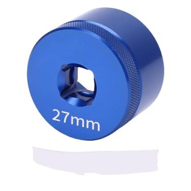 Imagem de RiToEasysports Acessórios para Bicicleta, Ferramenta de Soquete Topcap para Garfo de Bicicleta, Tampa da Câmara de Ar, Ferramenta de Reparo Hexagonal 27mm para Mountain Bike