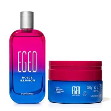 Imagem de Egeo Dolce Illusion Combo: Desodorante Colônia 90ml + Creme Desodorante Corporal 250g