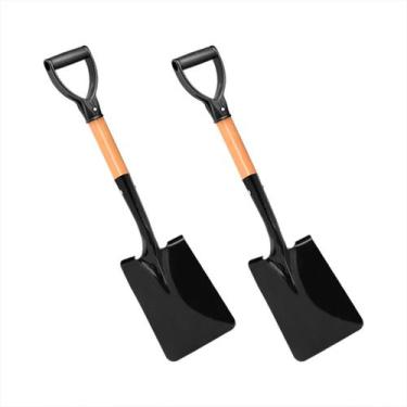 Imagem de Pá Quadrada Com Cabo Y De Plástico - Lotus 68x15cm Kit C/ 2