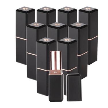 Imagem de Generic Tubos de Batom Vazios Diy, 10 Peças, Material Abs Durável para Fazer Batom Em Casa e Salão de Beleza para Mulheres e Meninas