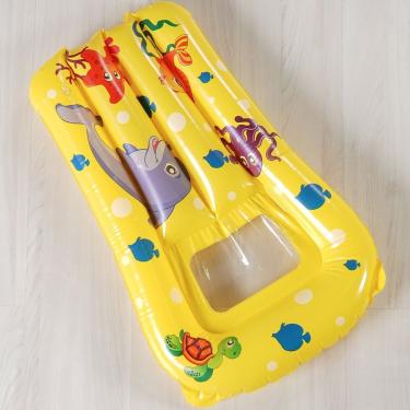 Imagem de Boia Colchão Infantil Fundo Do Mar 75x50cm Amarelo