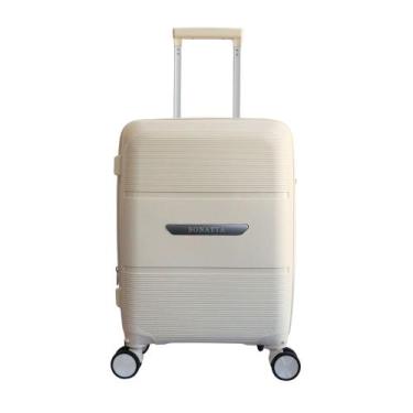 Imagem de Mala Bordo Polipropileno Rodas Duplas Removíveis 360 Resistente - Sona